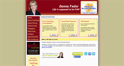 Desktop Screenshot of donnafedor.com